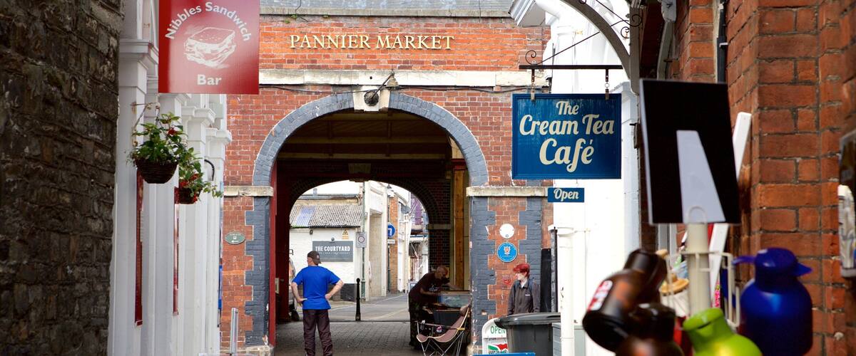 패니어 시장 을 보여주는 시장 과 신호