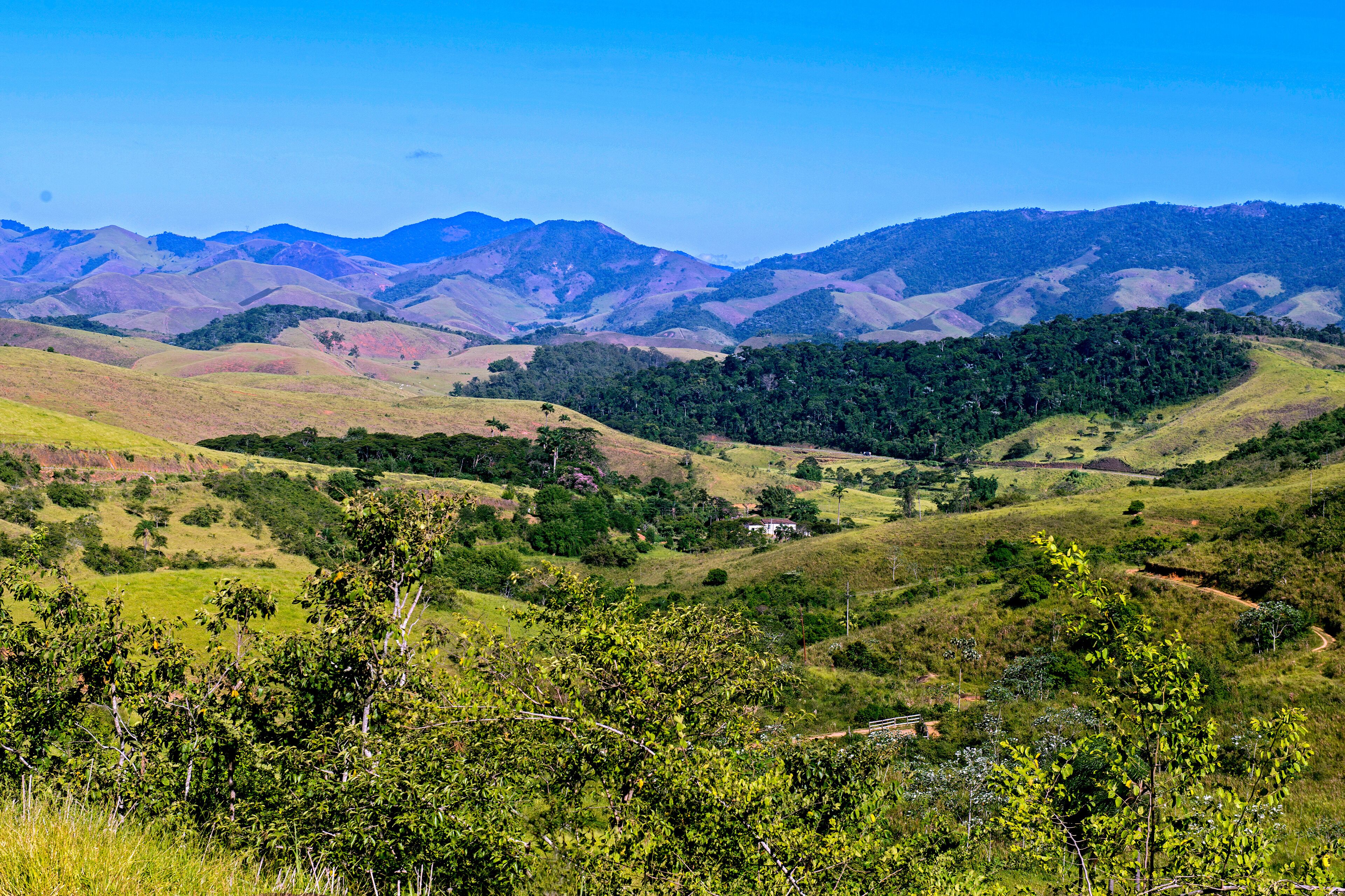 Montanhas da Serra em Conservatoria. Valença. Rio de Janeiro