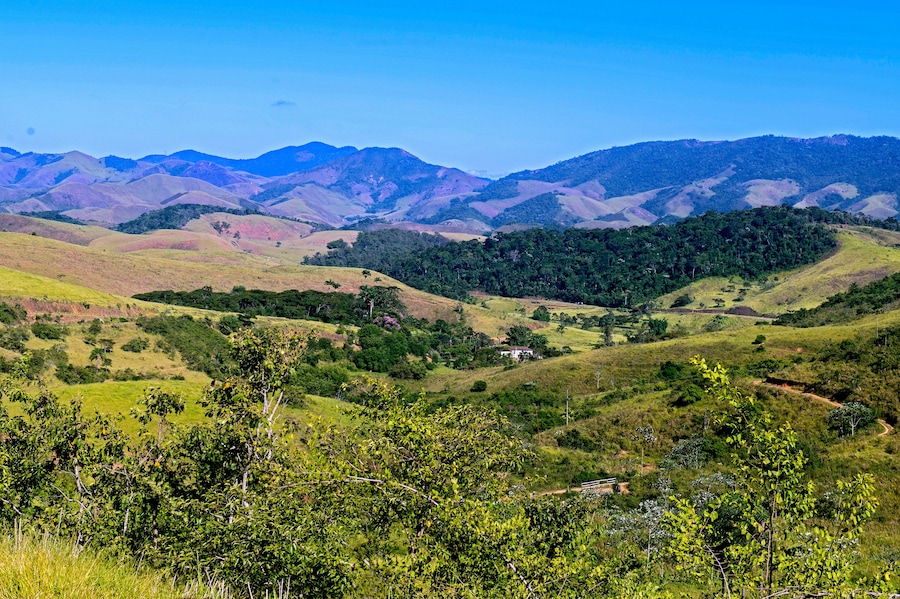 Montanhas da Serra em Conservatoria. Valença. Rio de Janeiro