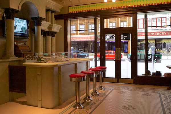 West Virginia State Museum featuring interior views