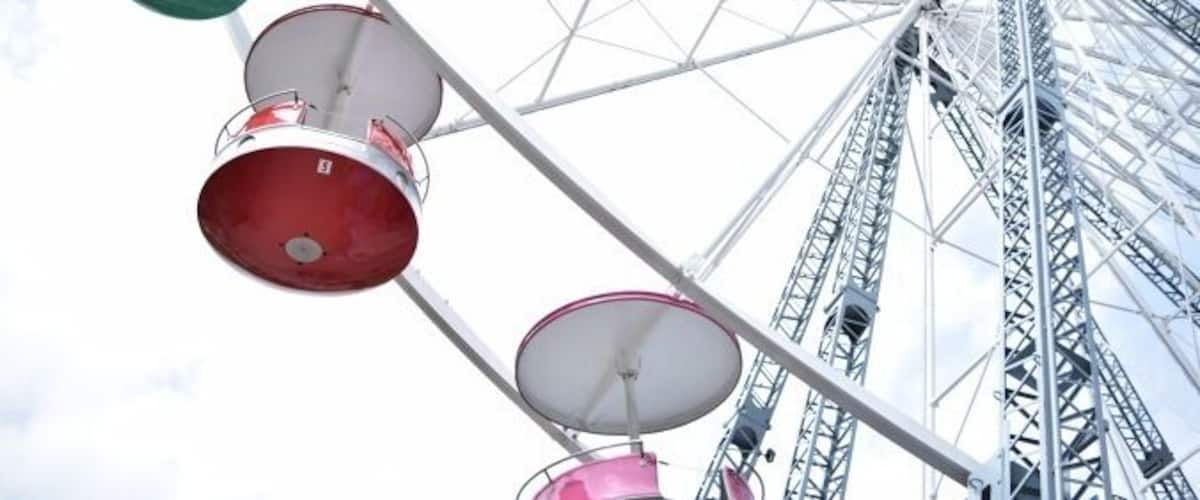 This is the Ferris wheel at my favorite amusement park: Knoebel's Grove. It is a great "old school" park where you can still pay per ride and enjoy some awesome family fun. And there's plenty of details in the park dating it farther back than most others.
#Colorful