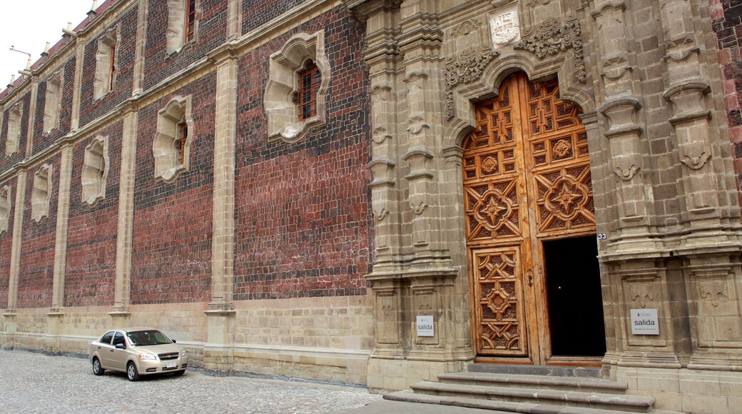 Faculdade San Ildefonso mostrando arquitetura de patrimĂŽnio