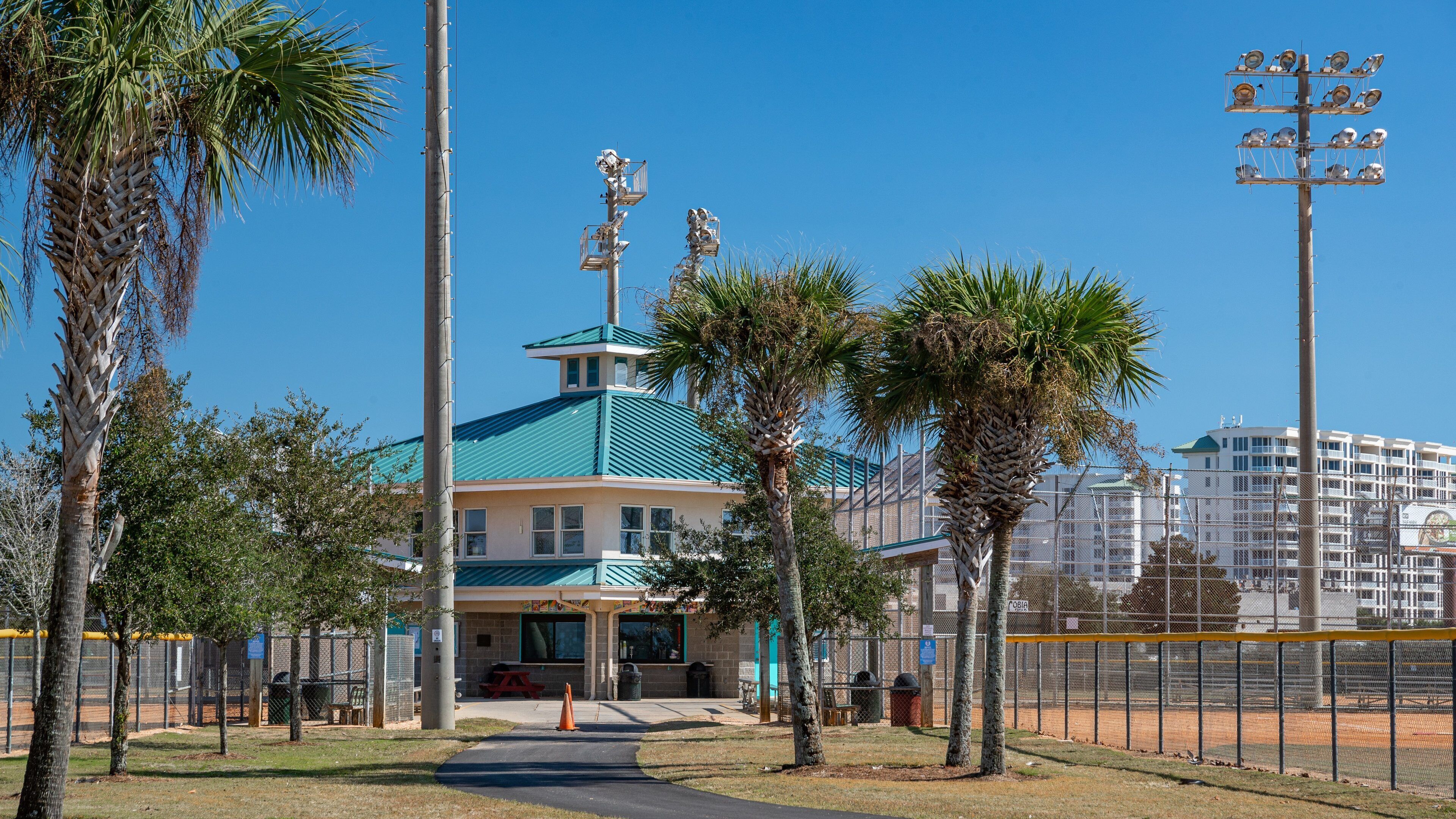 Morgan Sports Center showing a sporting event