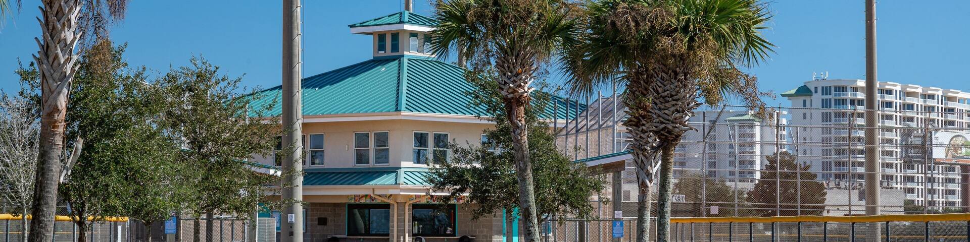 Morgan Sports Center showing a sporting event