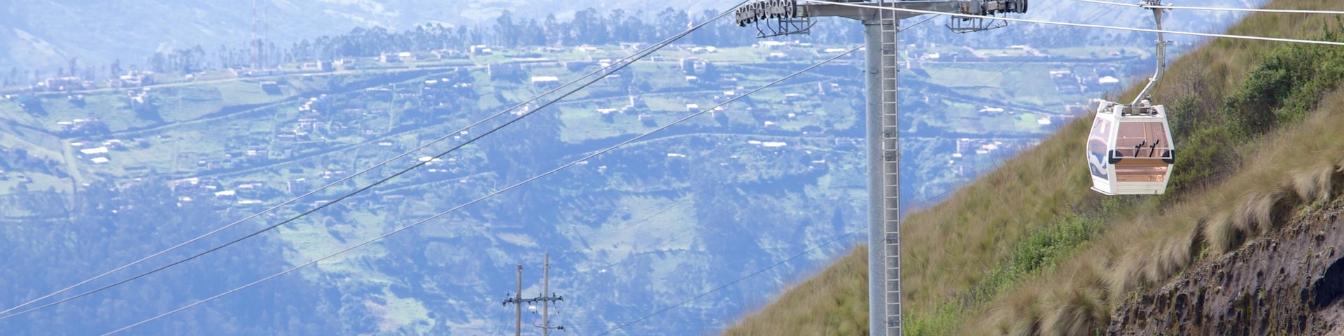 Khu Cáp treo Quito cho thấy cáp treo