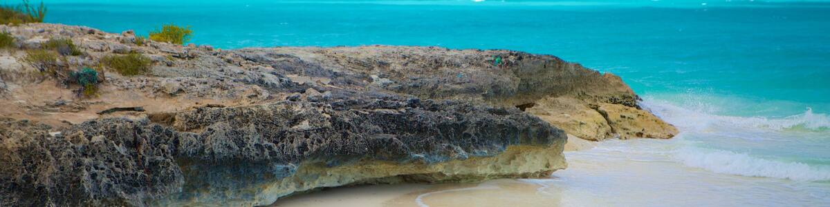 Tropic of Cancer Beach which includes a sandy beach