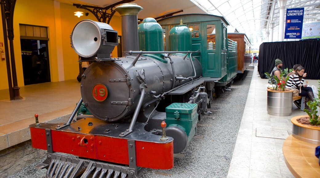Museu Ferroviário das einen Eisenbahnbetrieb