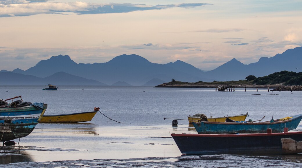fishing boats in the beach