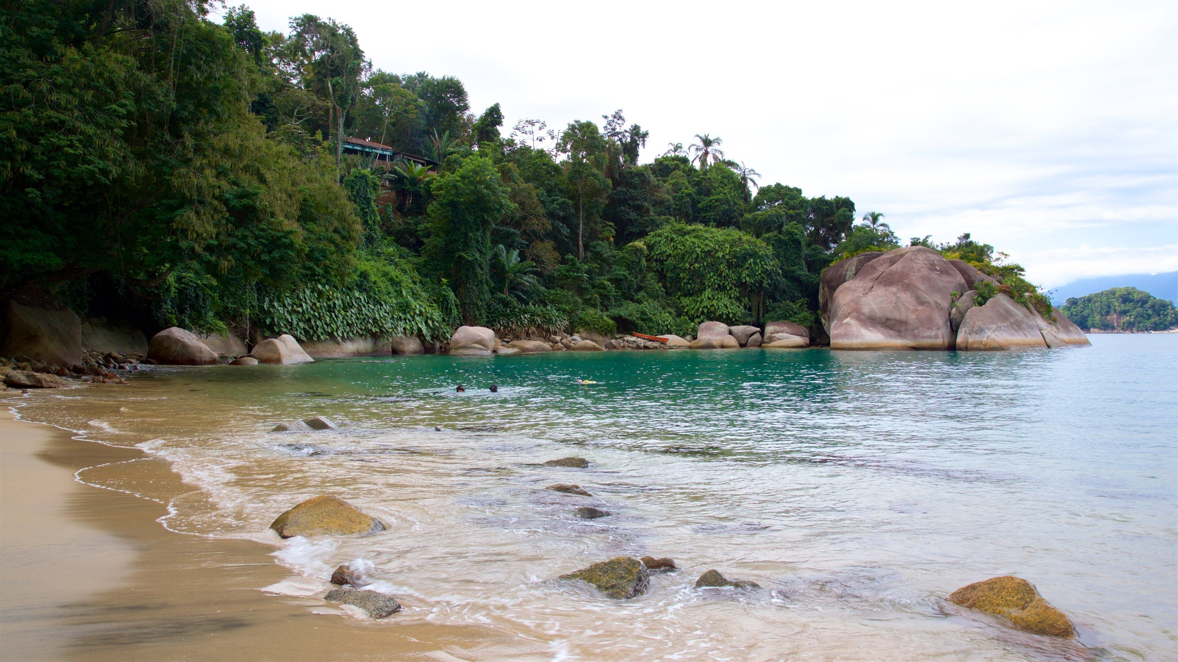 Laboratorio Beach featuring rugged coastline, general coastal views and a sandy beach