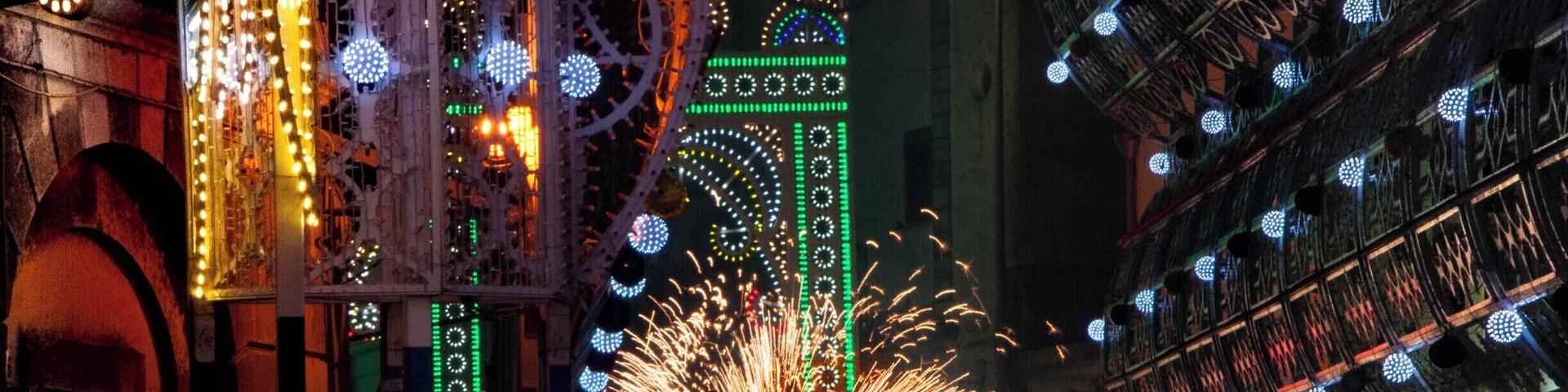 Saint Rocco festival in Vitigliano: the fireworks