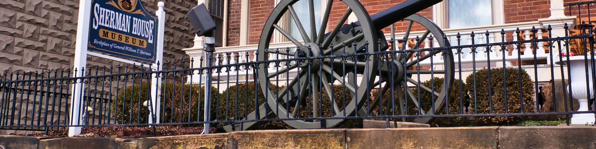 Sherman House in Lancaster, Ohio USA 2022