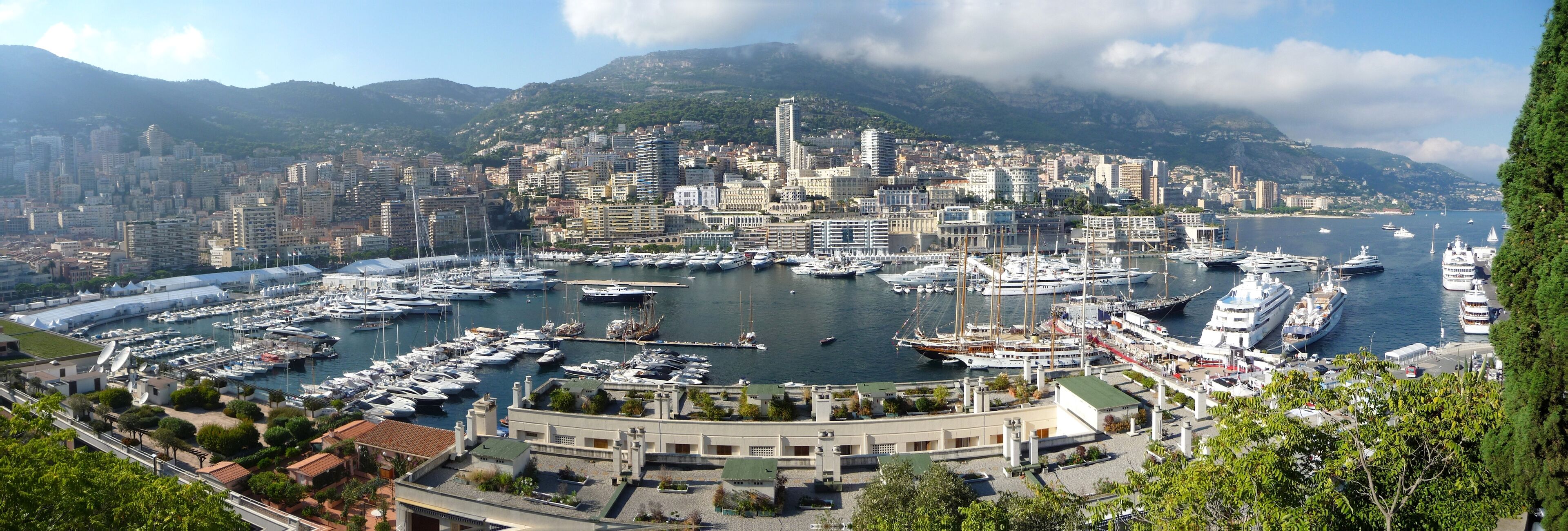 The Port of Monaco (Port Hercule) (La Condamine, Monaco).