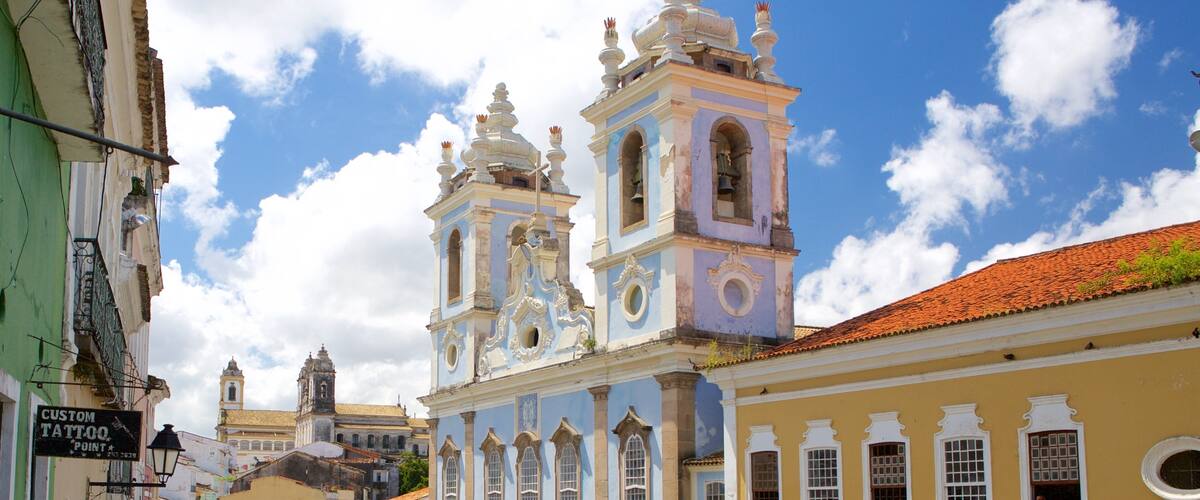 Our lady of the Rosary of Black People featuring a church or cathedral