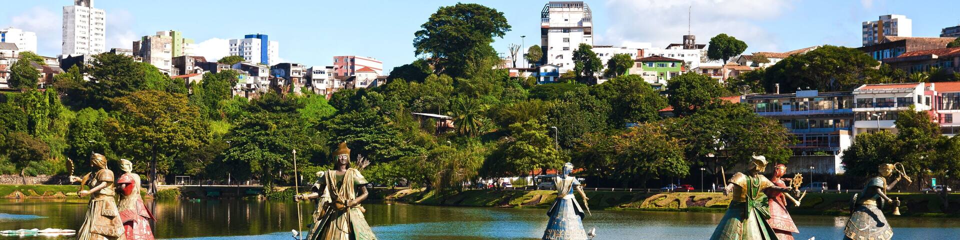 orishas fountain salvador of bahia