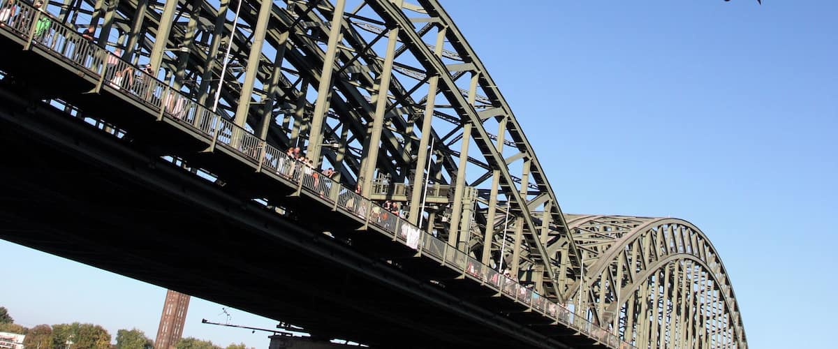 Hohenzollerrnbrucke, Koln, Germany