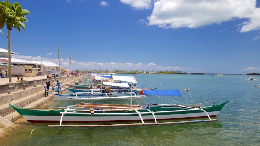 Bantayan Public Market showing general coastal views