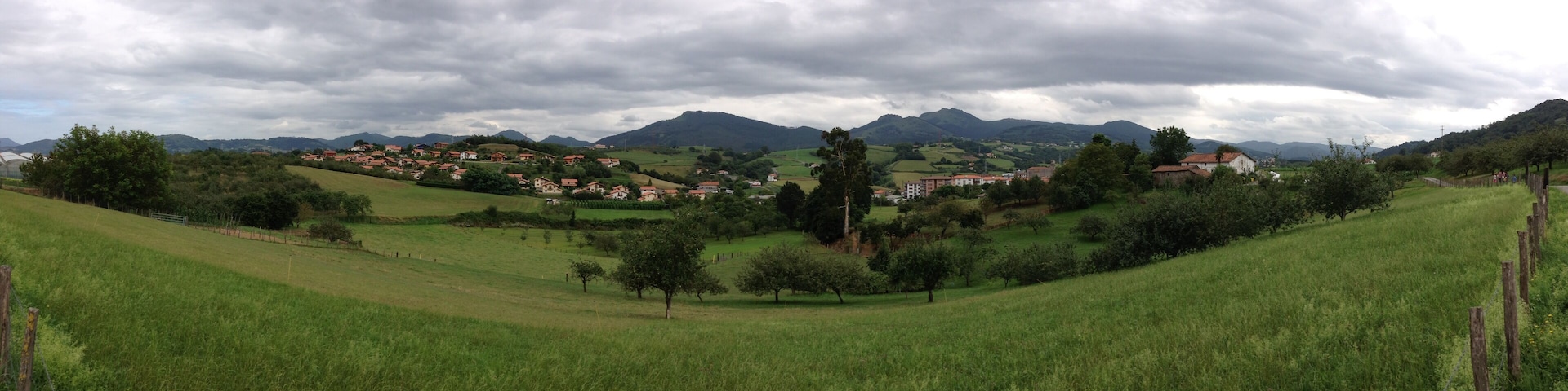 View from Elutxetako harkaitza.