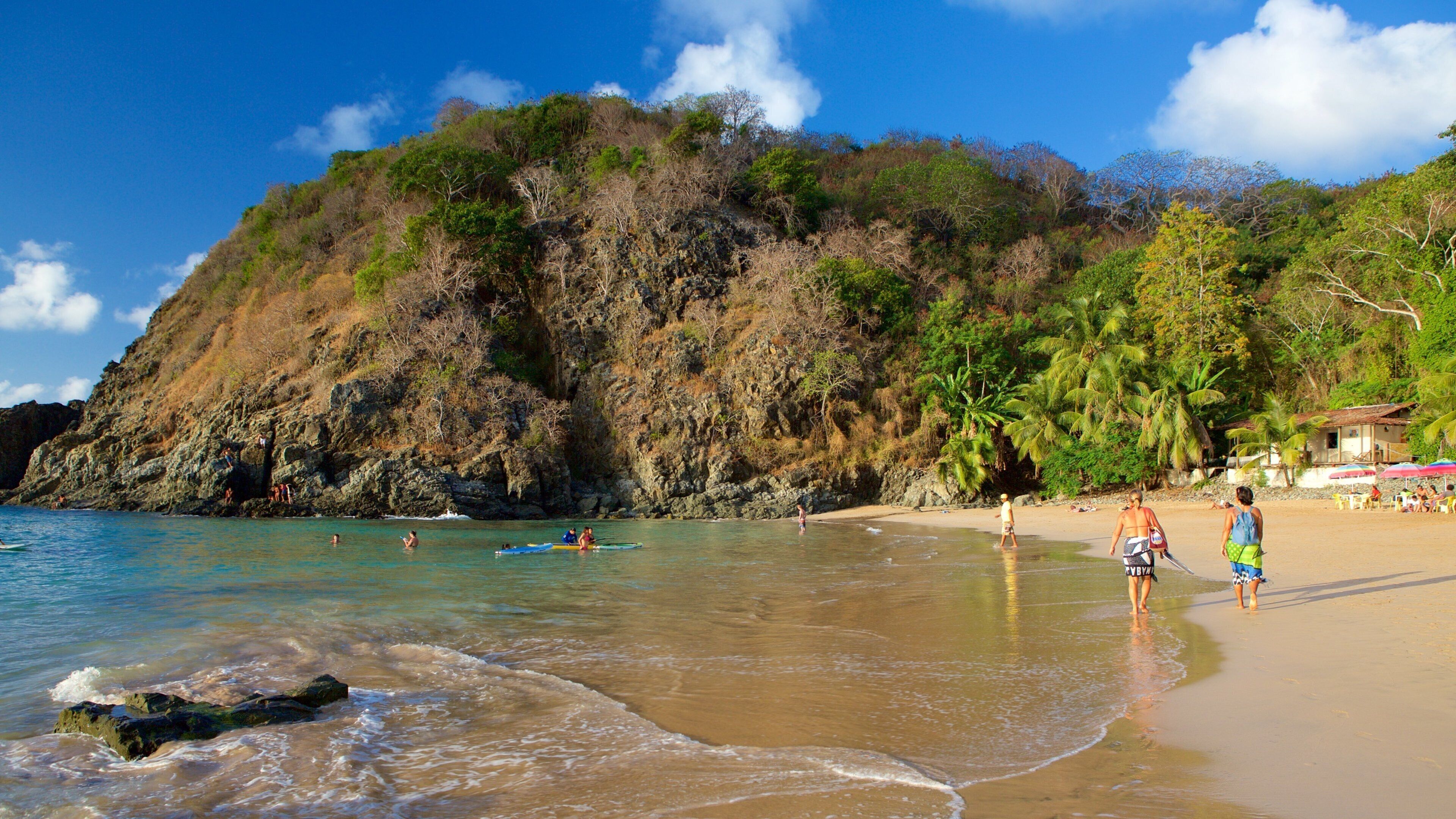 Cachorro Beach featuring kayaking or canoeing, general coastal views and mountains