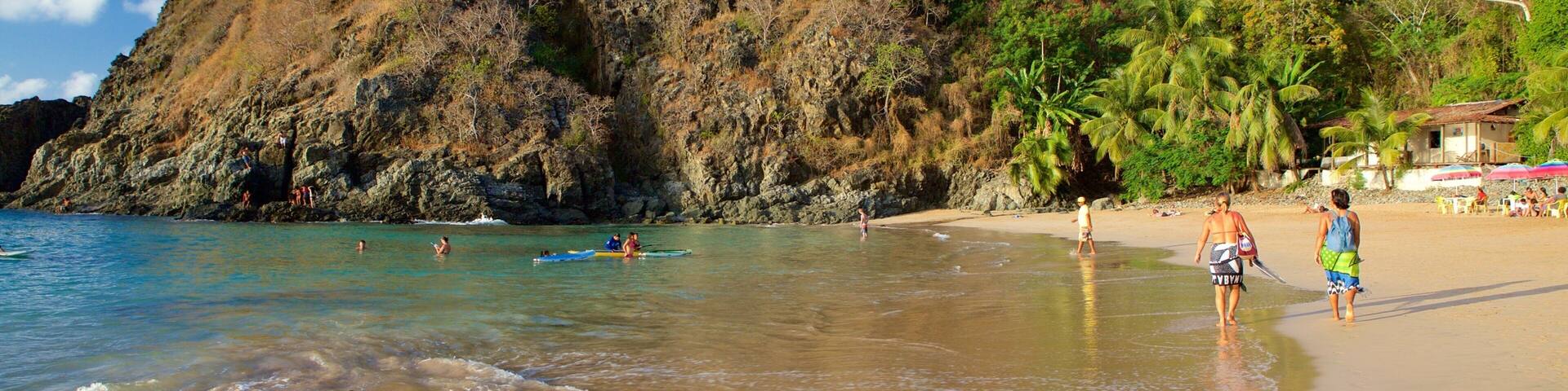 Cachorro Beach featuring kayaking or canoeing, general coastal views and mountains