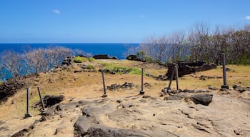Sao Pedro do Boldro Fort which includes general coastal views and rocky coastline