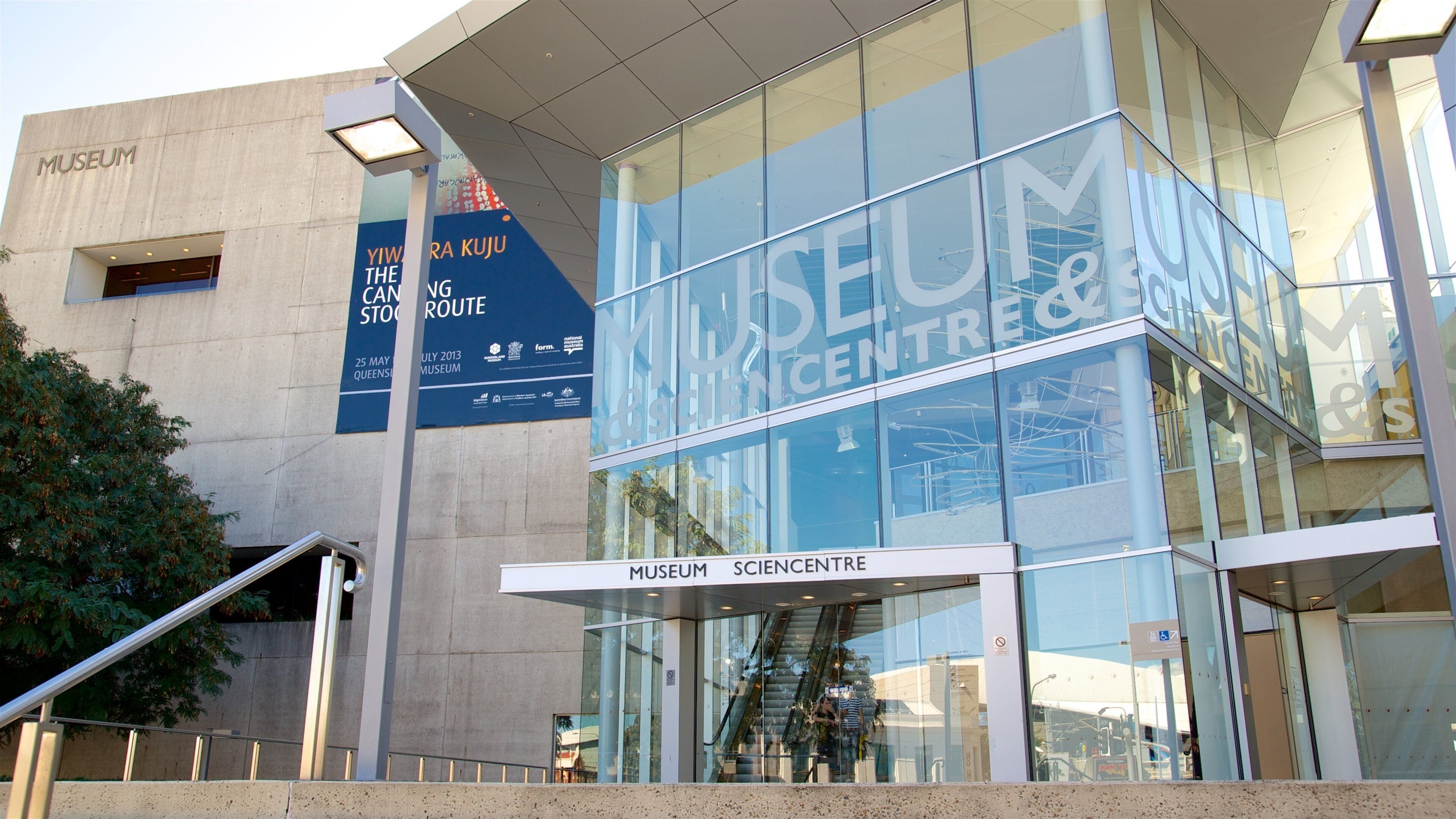 Queensland Museum showing modern architecture