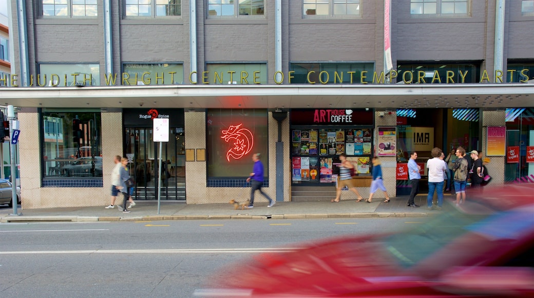 Judith Wright Centre of Contemporary Arts which includes signage