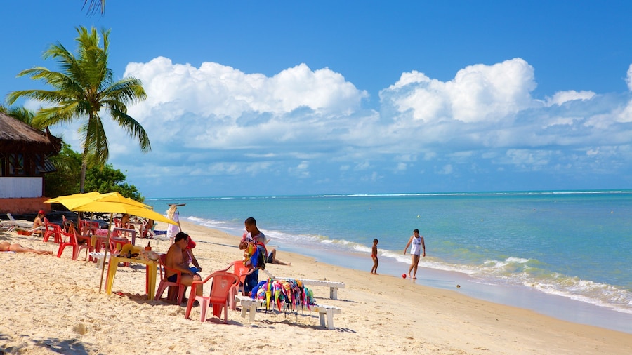 Muta 海灘 呈现出 一般的海岸景觀, 沙灘 和 熱帶景觀