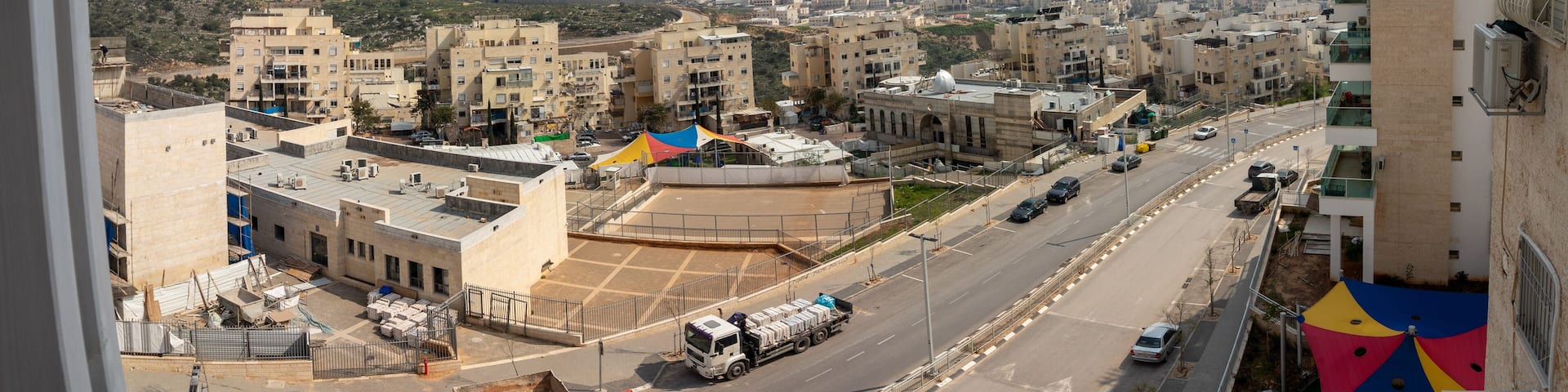 Panorama of the city of Kiryat Sefer - Modi'in Illit, Israel