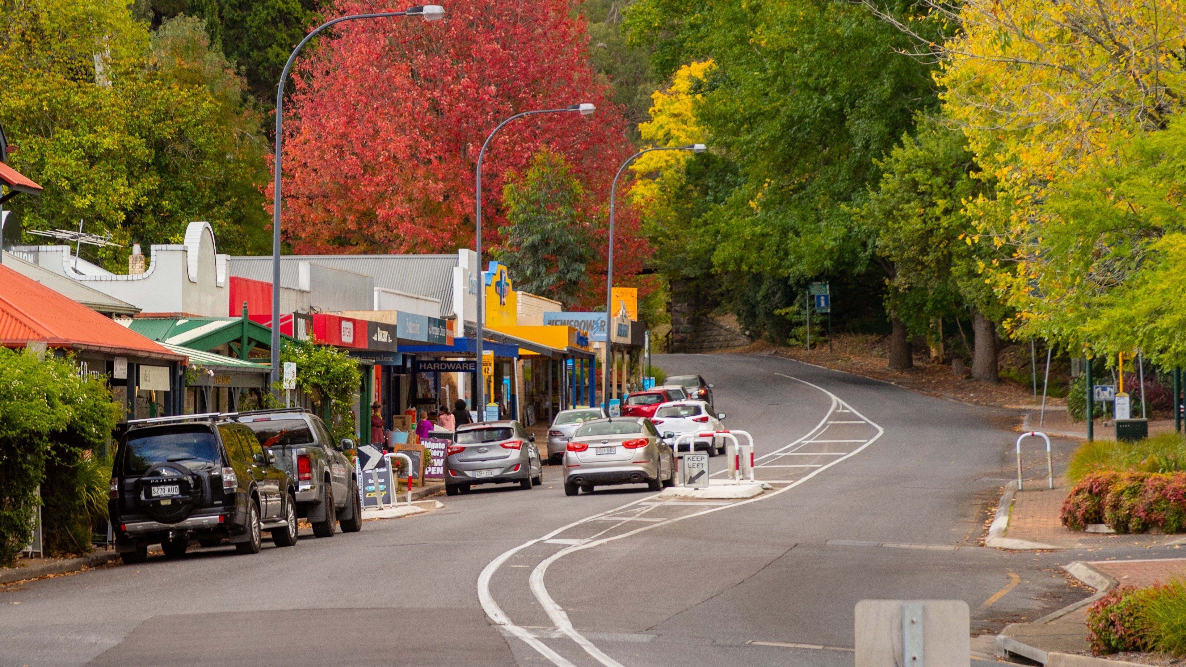 Aldgate featuring a small town or village