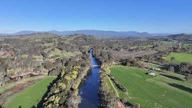 Aerial photo of Alexandra Victoria Australia