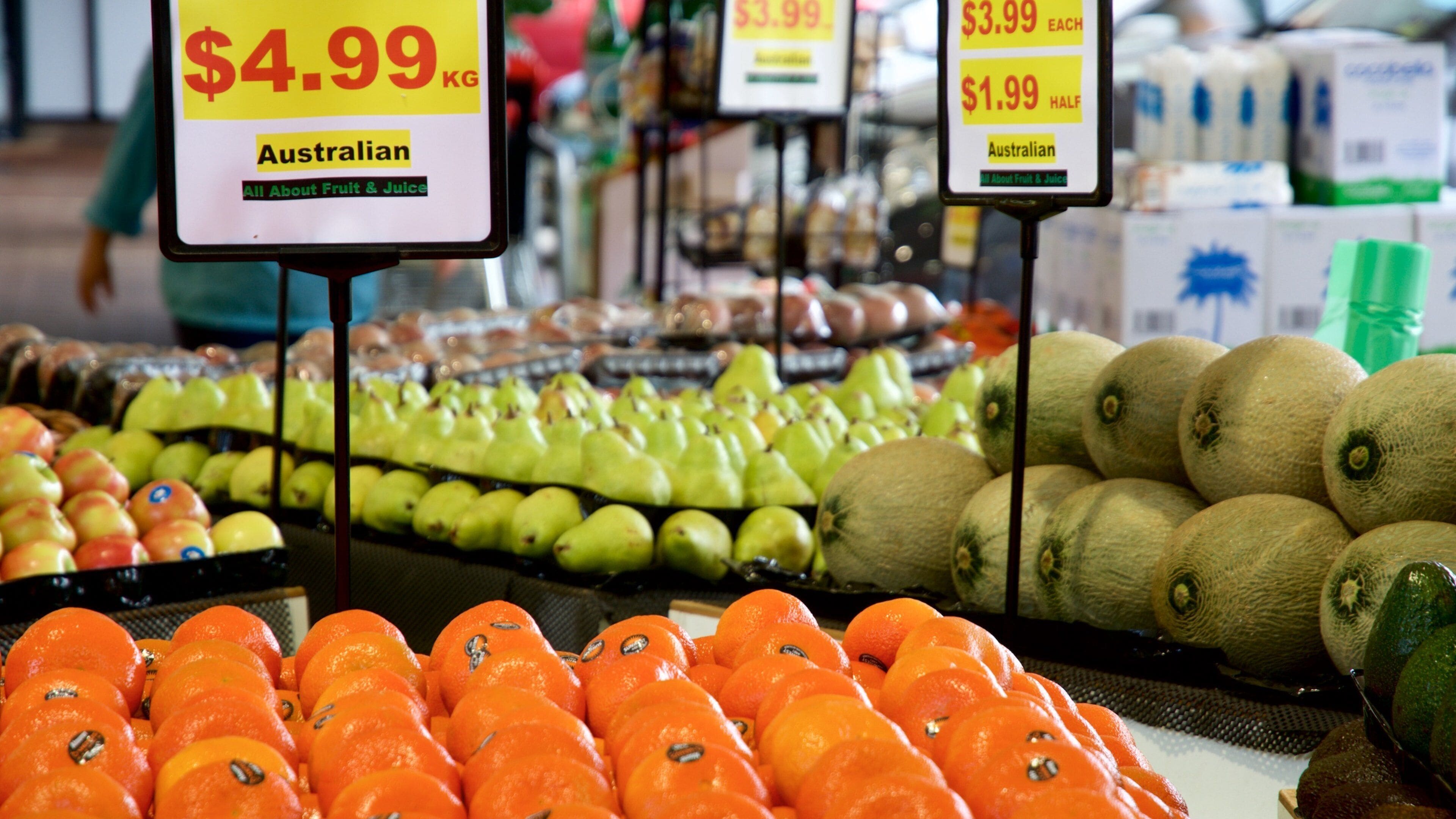 Merthyr Village which includes food, signage and markets