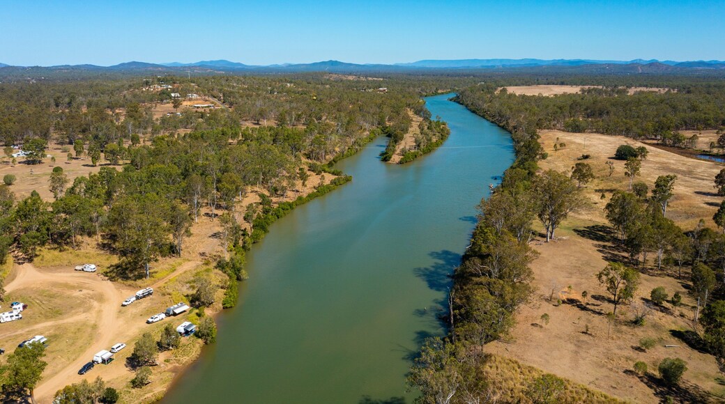Calliope which includes tranquil scenes, a river or creek and landscape views