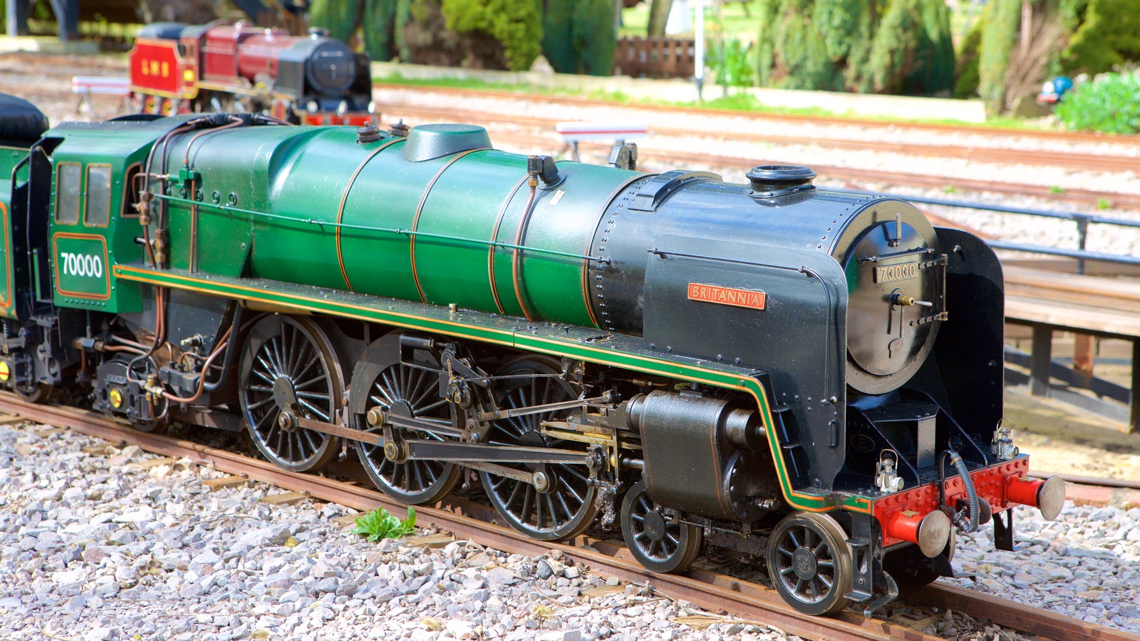 Eastbourne Miniature Steam Railway Adventure Park which includes railway items