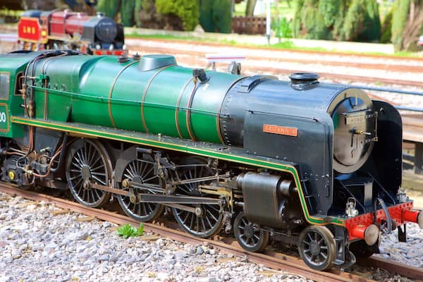 Eastbourne Miniature Steam Railway Adventure Park which includes railway items