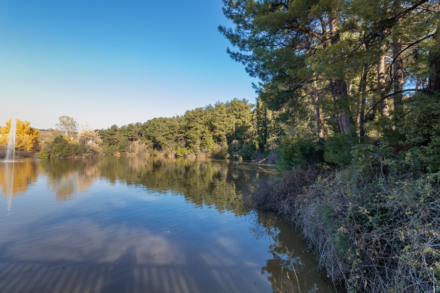 Lake in Thermi in Thessaloniki, Greece; Shutterstock ID 1589812780; Purchase Order: SP-2617; Order Number: CSC Image Research