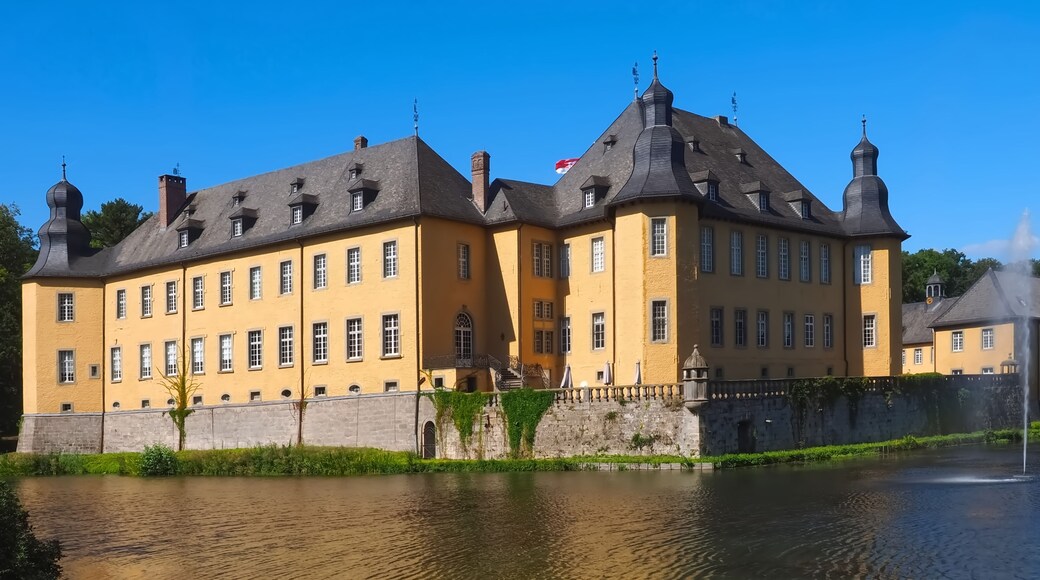 Schloss Dyck beautiful german water castle in Juechen