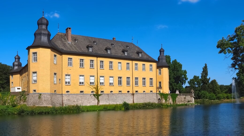 Schloss Dyck beautiful german water castle in Juechen