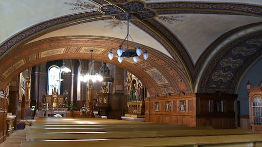 Altarraum in der Klosterkirche des Klosters Marienthal