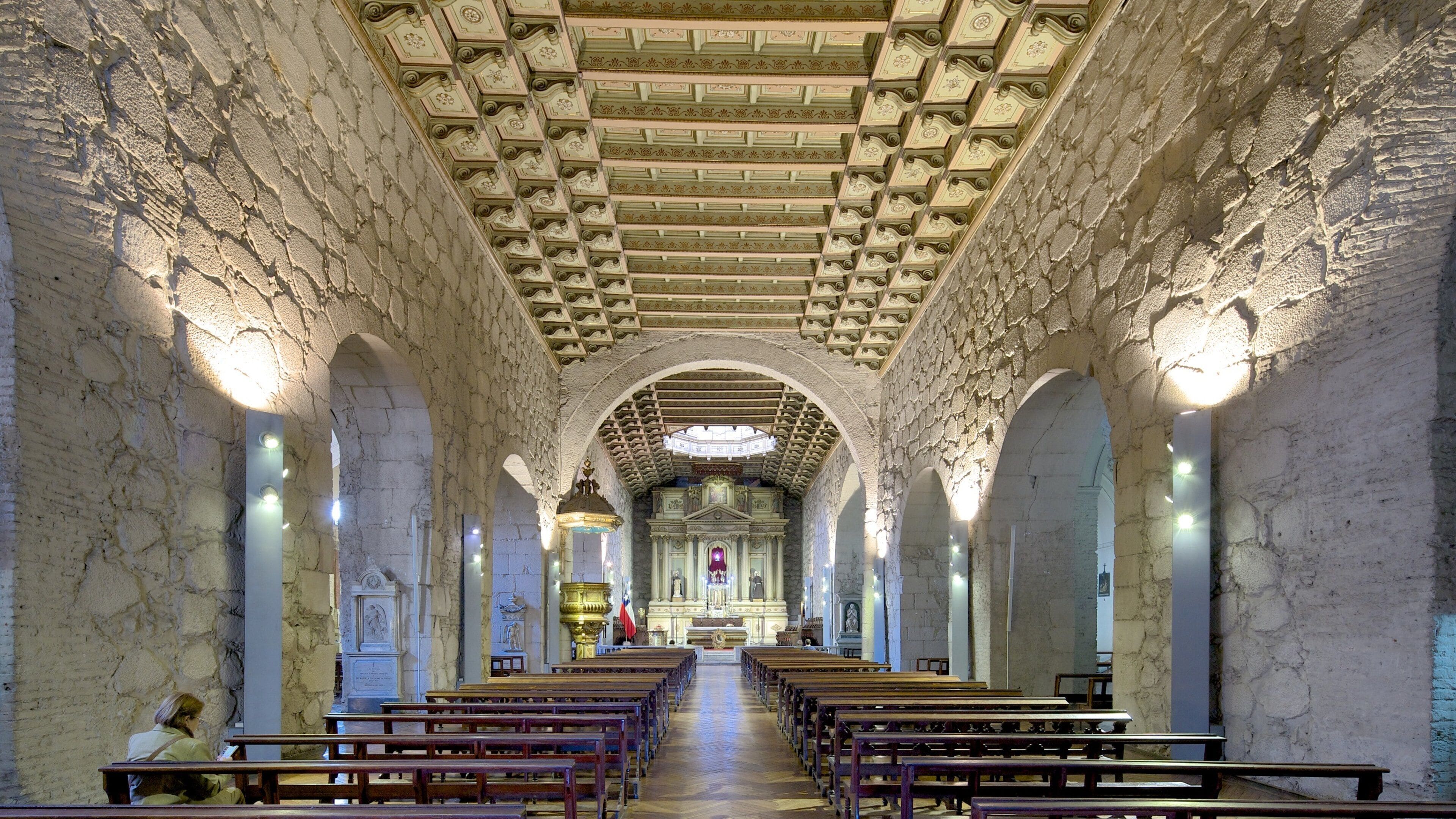 San Francisco Church which includes a church or cathedral, religious elements and interior views