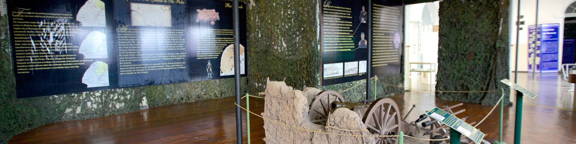 Military Museum which includes interior views and military items