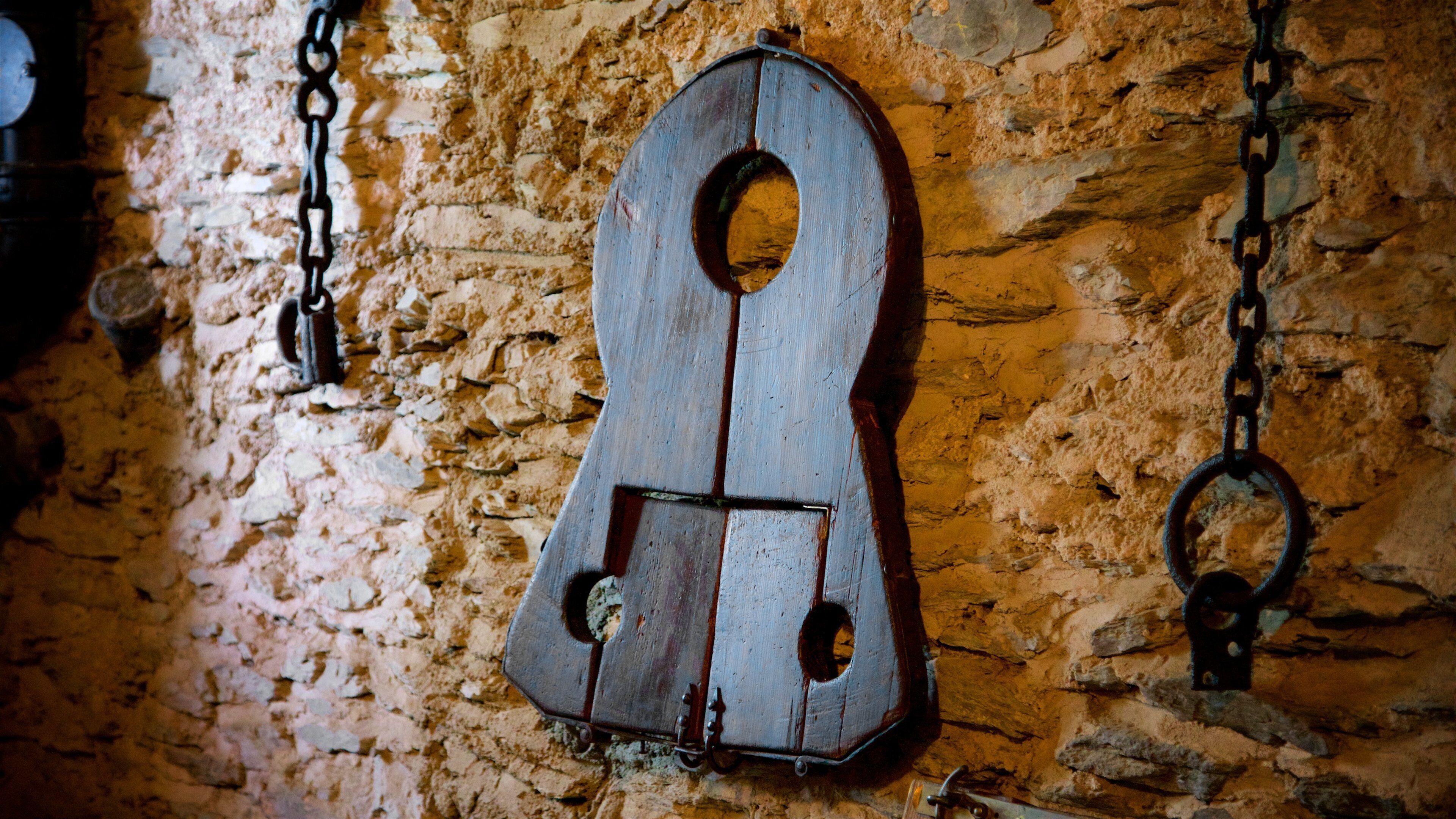 Marksburg Castle featuring heritage elements and interior views