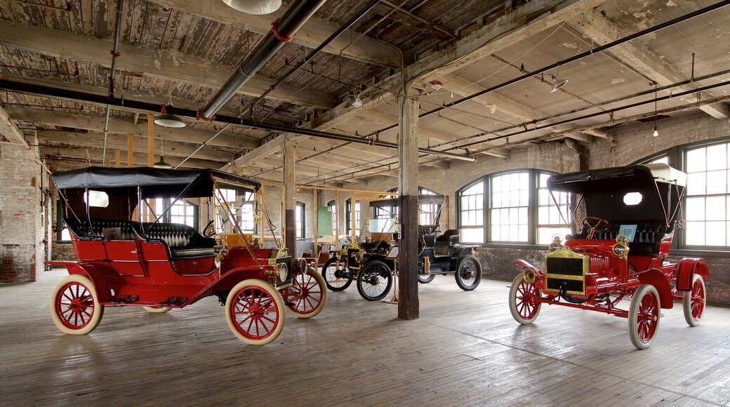 Model T Auto Heritage Complex caratteristiche di oggetti d\'epoca e vista interna