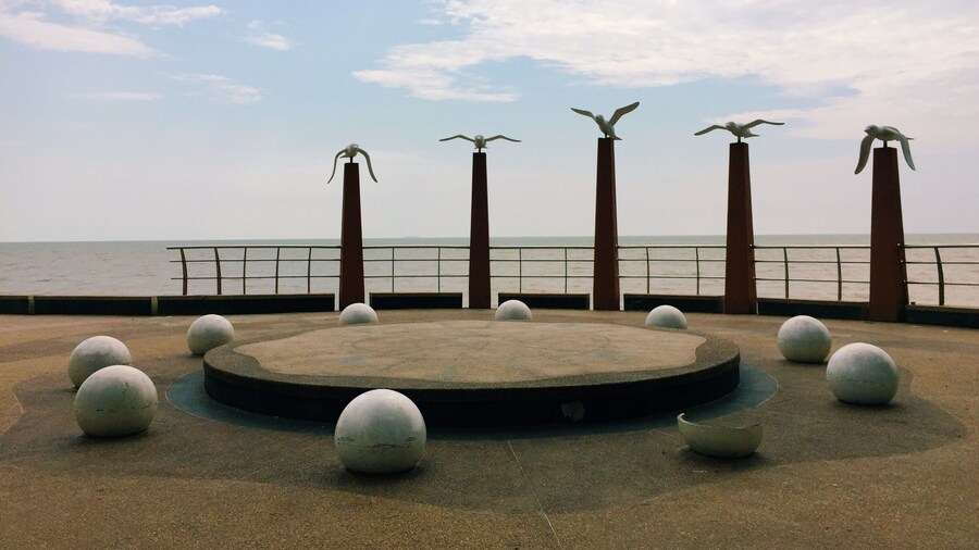 This is the closest beach you can get from the city