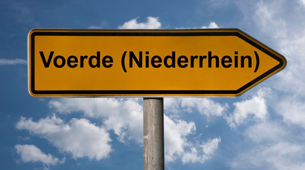 Wegweiser Voerde (Niederrhein)