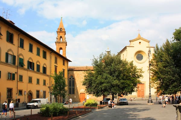 Basilica Santo Spirito in Florence, Italy