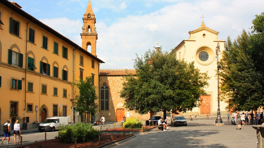 Basilica Santo Spirito in Florence, Italy