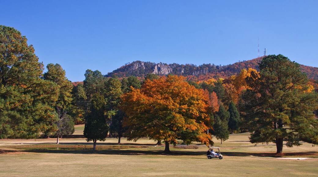 Crowders Mountain Golf Course in North Carolina during the Fall