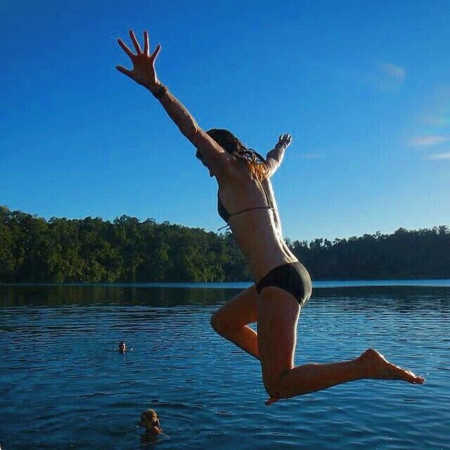 Is there anything more fun than jumping off things in to water? Lake Eacham's pontoon is the perfect spot for it, extra points if you do a backflip! #waterlust
www.cheskiesgaplife.com