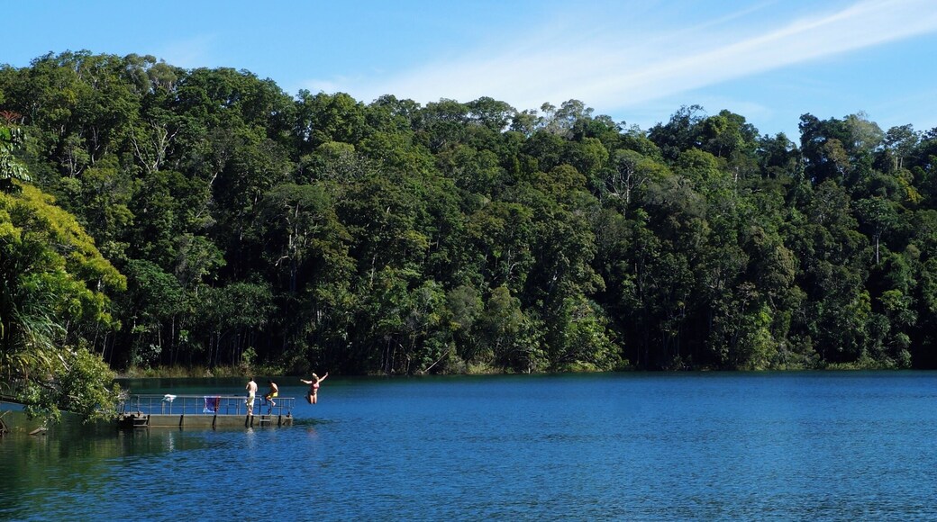 Like jumping off things in to water? You'll love lake Eacham! Try backflipping off the pontoon, or if you're feeling brave try the jumping tree nearby... #waterlust
www.cheskiesgaplife.com