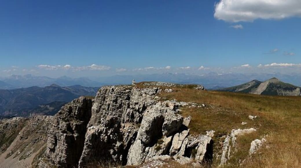 Panorama of the "Les Monges", seen at the summit.